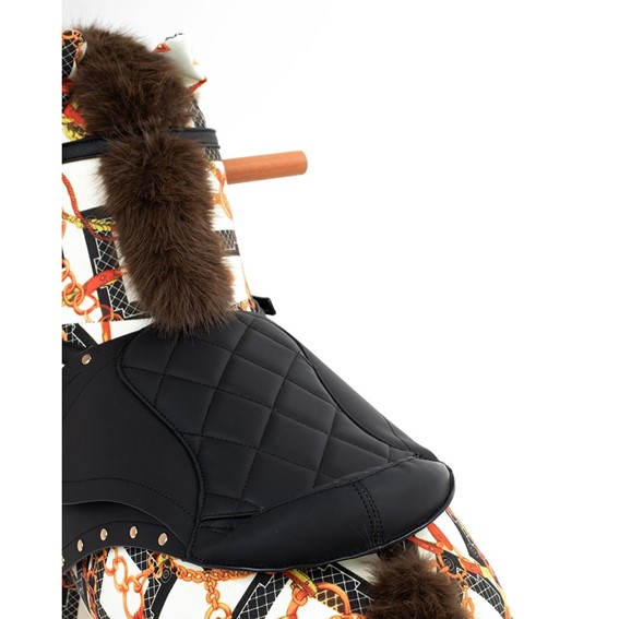 Fotel Dziecięcy HOBBY HORSE PONY Wielokolorowy