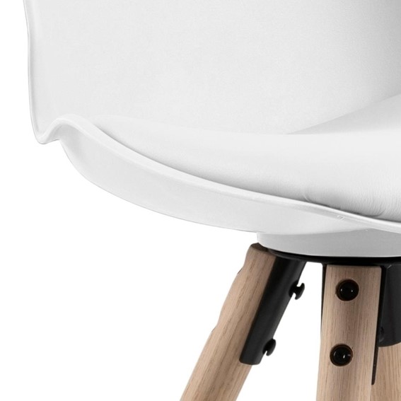 Stołek Barowy OSLO Biały