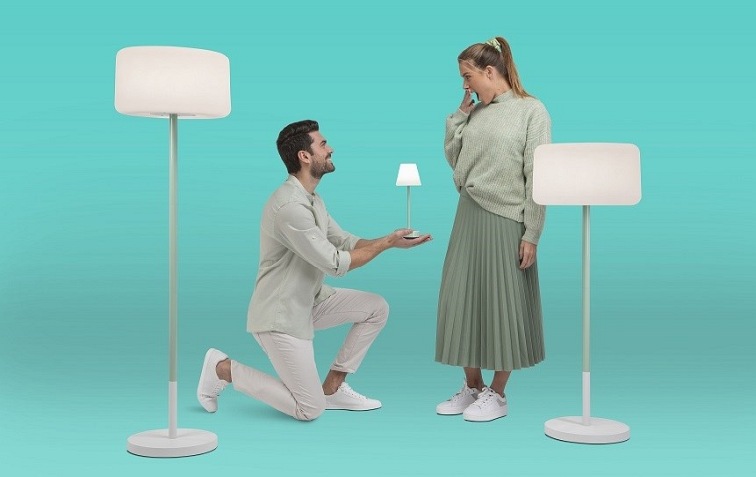 Lampa Stołowa LOLA SLIM 30 BATTERY Lime