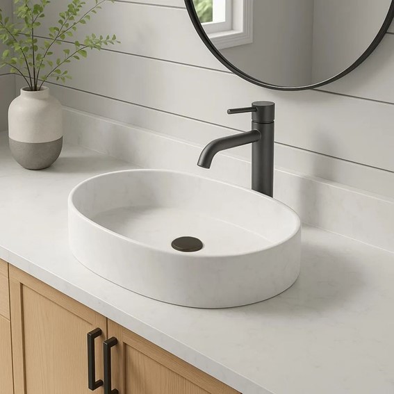 Bateria Umywalkowa Wysoka LUNGO Tytan