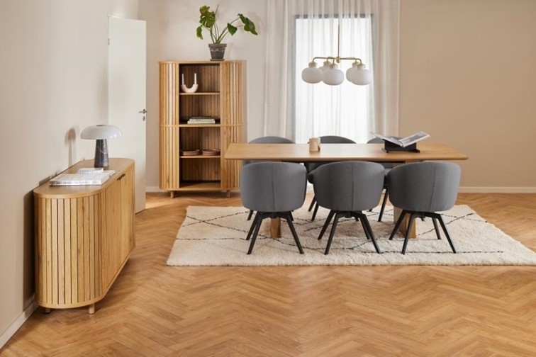 Krzesło Obrotowe DARLENE Szary