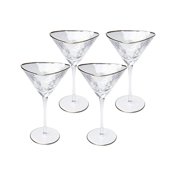 Komplet (4 szt.) Kieliszek do Martini HOMMAGE 240ml