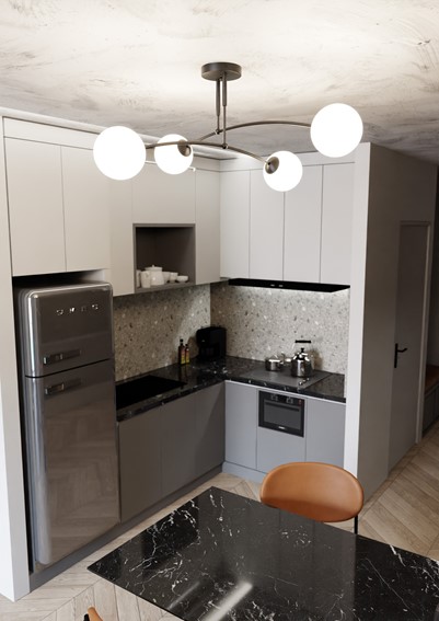 Lampa Sufitowa PREGOS 4 Czarny