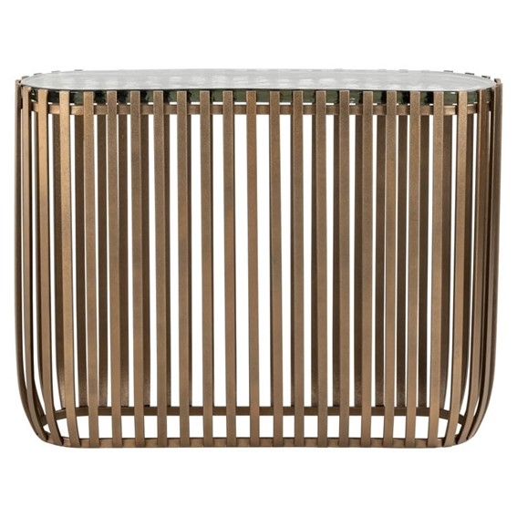 Konsola VOLANTE Złoty