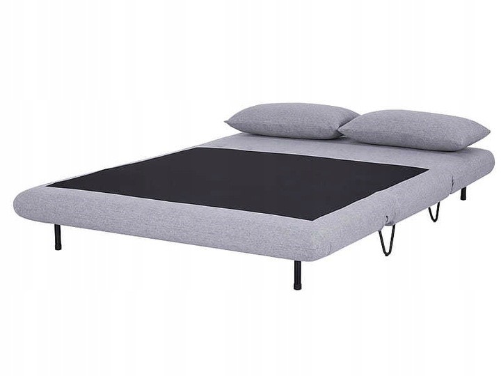 Sofa ZENIA Czarny/Szary Tap.137