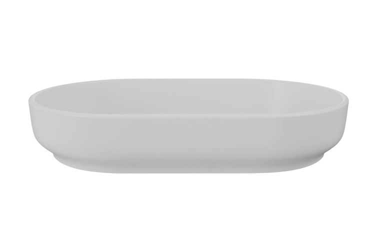 Umywalka Nablatowa RIVER Jasny Beton