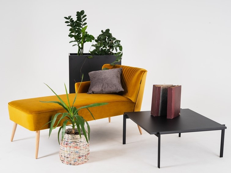 Stół Kawowy BORGE 80 LOW Czarny