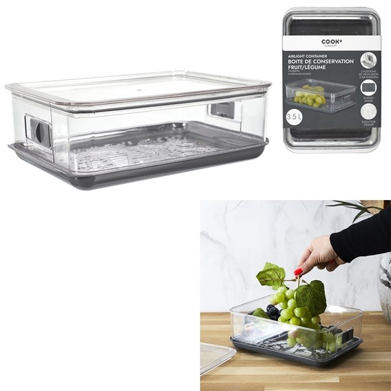 Pojemnik do Przechowywania Owoców i Warzyw 3,5l