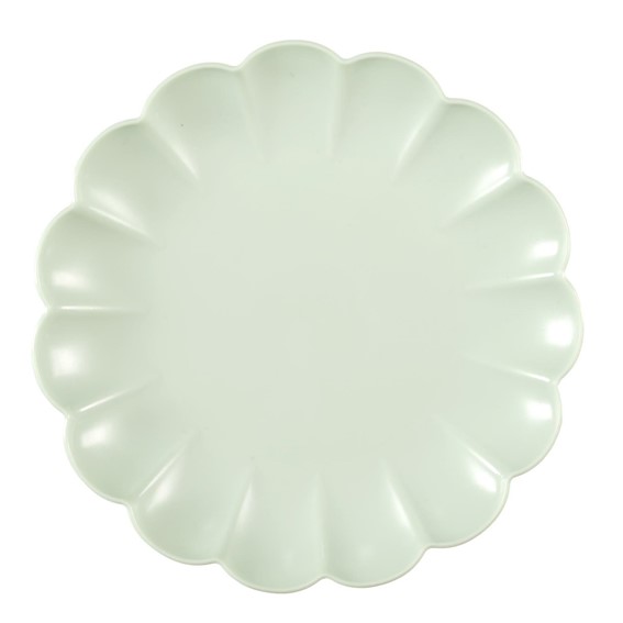 Talerz Deserowy IRIS 20,5cm Zielony