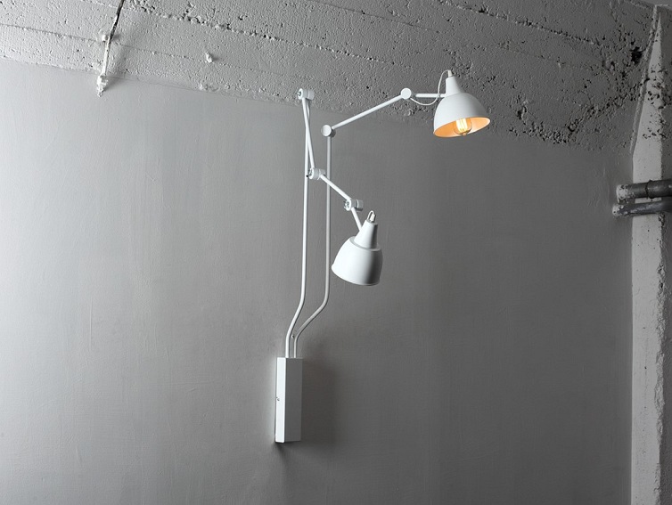 Lampa ścienna COBEN WALL 2 – biały