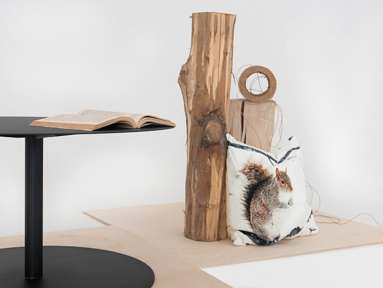 Stolik Kawowy OSCAR METAL 80 Czarny