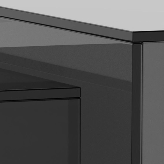 Zestaw 2 Stolików DICE Czarny