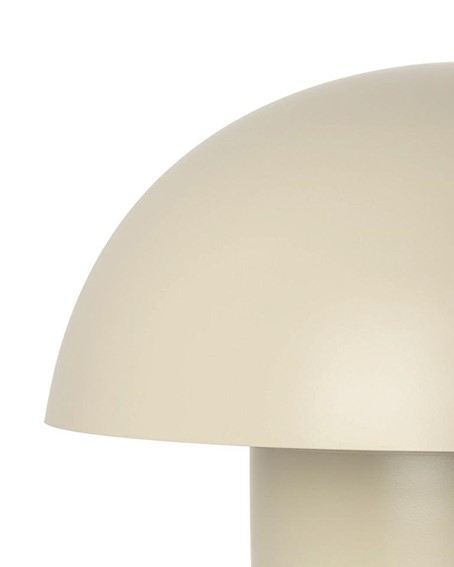 Lampa Stołowa MUSHROOM 44cm beżowa