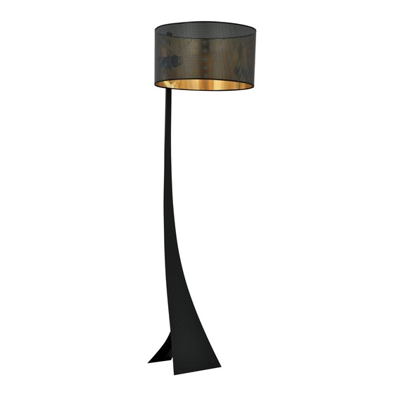 Lampa Podłogowa ESTRELLA LP1 Czarny/Złoty