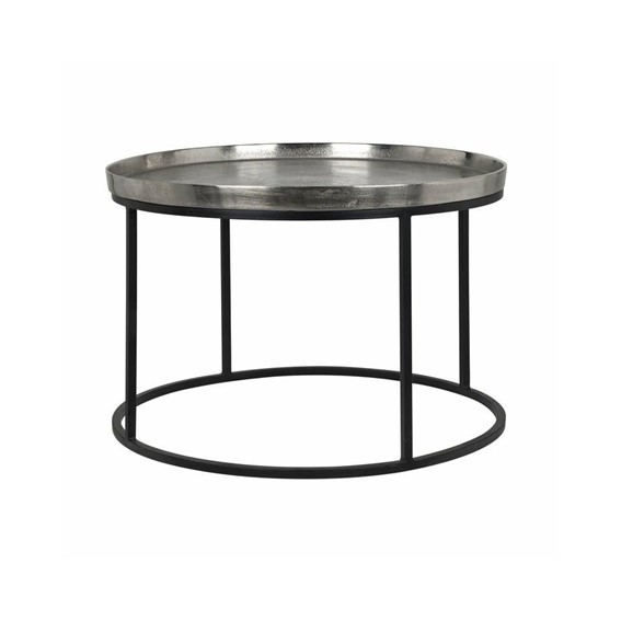 Stolik Kawowy LYAM fi70 Srebrny