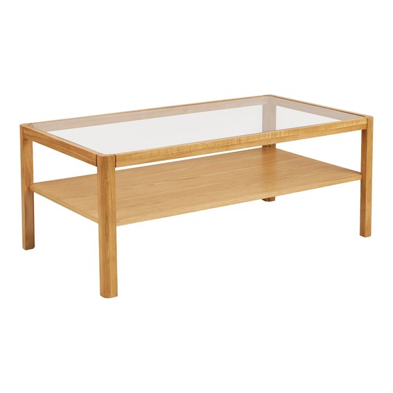 Stolik Kawowy LOURMARIN 110x60cm Dąb Naturalny
