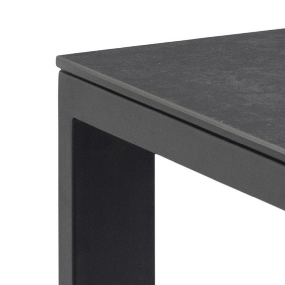 Stół Brentford 90x200 Czarny