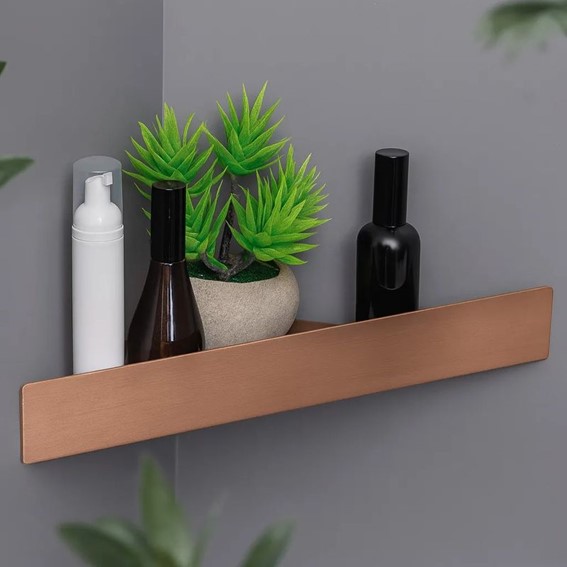 Półka Łazienkowa SF07 Miedź Szczotkowana