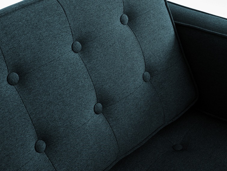 Fotel Topic Wood 84x88x80 Głębia Oceanu/Naturalny