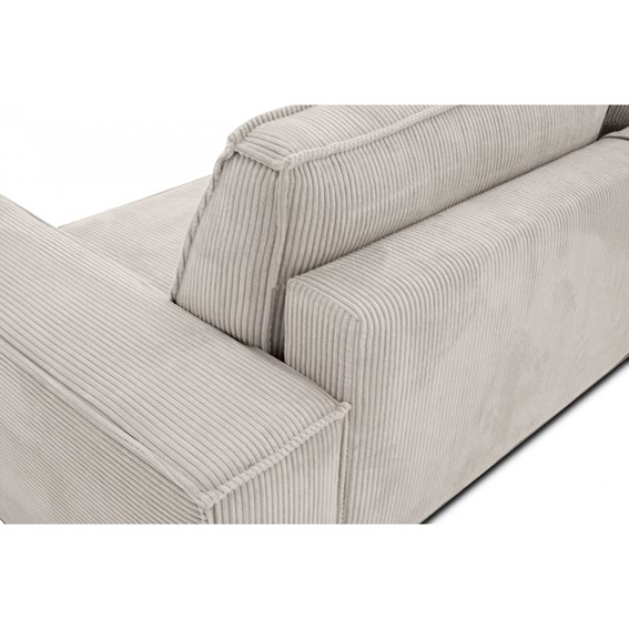 Sofa PILLOW z Funkcją Spania 255cm Szary