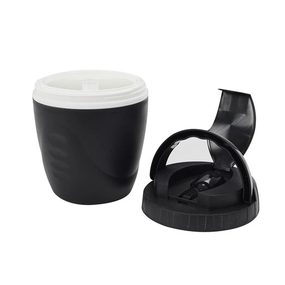 Lunchbox TRAVEL Okrągły Czarny