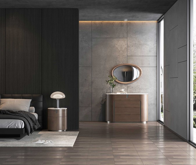 Szafka Nocna SILARIO SA12 Brązowy