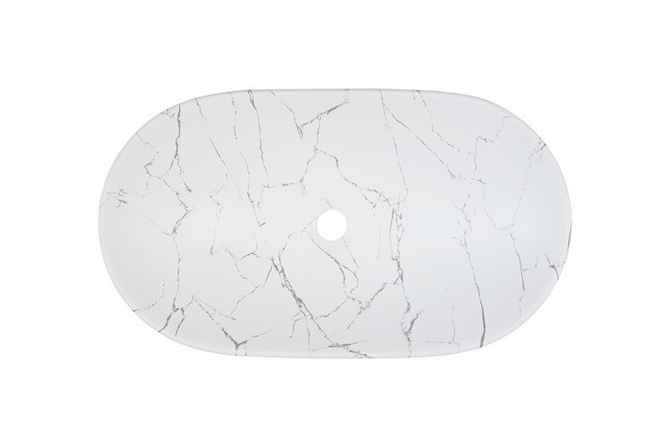 Umywalka Nablatowa LENA-MW17 Biały