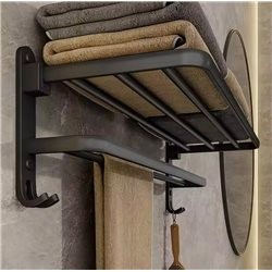 Półka Prysznicowa SHP BILIA Czarny