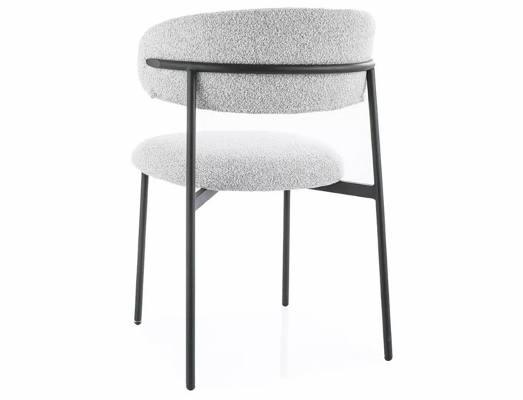 Krzesło ELTON Beżowy/Czarny Mat