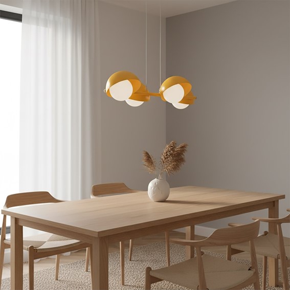 Lampa Wisząca BOOM 4 Pomarańczowy