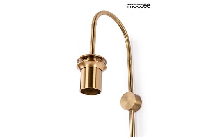 Lampa Ścienna SLACK Złoty/Biały