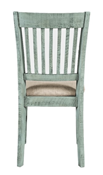 Krzesło AVOLA Turkus/Mięta