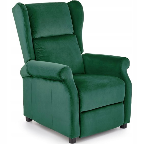 Fotel Wypoczynkowy AGUSTIN 2 Ciemny Zielony
