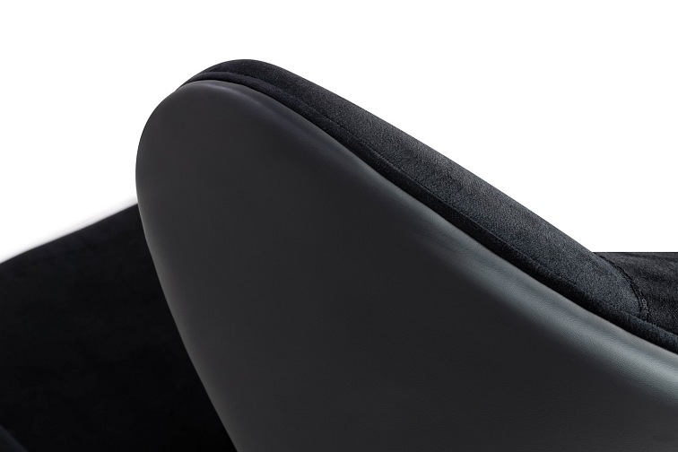 Fotel HAMPTON Velvet Czarny