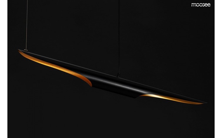 Lampa Wisząca CONTEO Czarny/Złoty