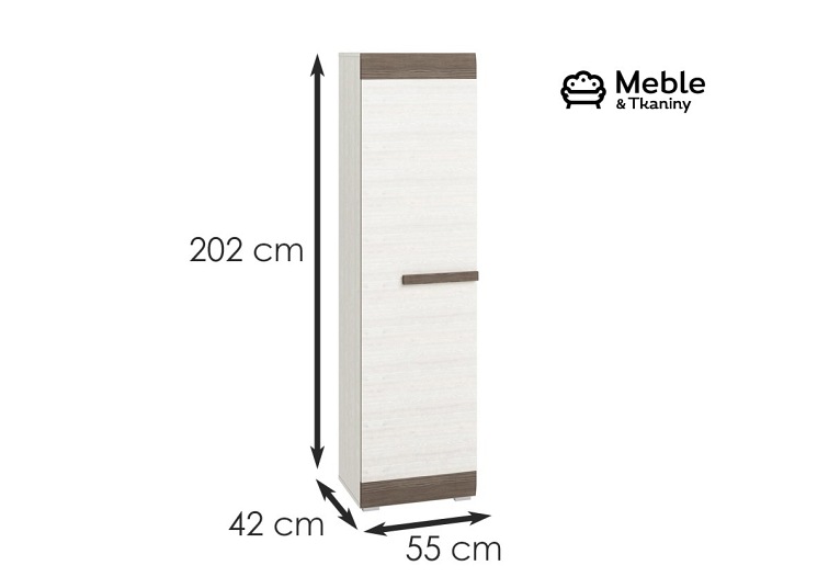 Bieliźniarka BLANCO 03 Sosna Śnieżna