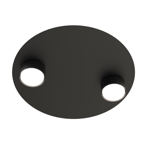 Lampa Sufitowa BOLX 2 Czarny