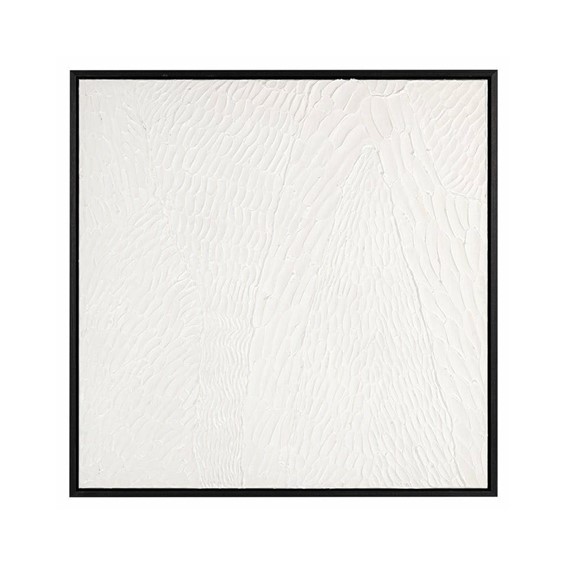 Obraz JANELL 80x80cm Biały