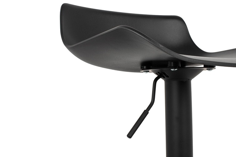 Krzesło Barowe Regulowane SNAP BAR Czarny