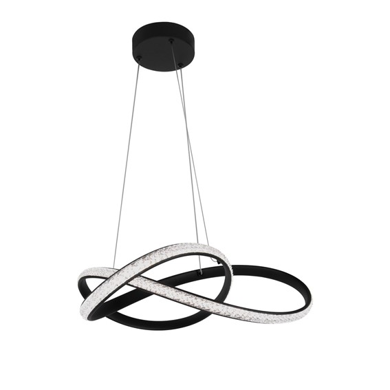 Lampa Wisząca SNOW K-8236 Czarny