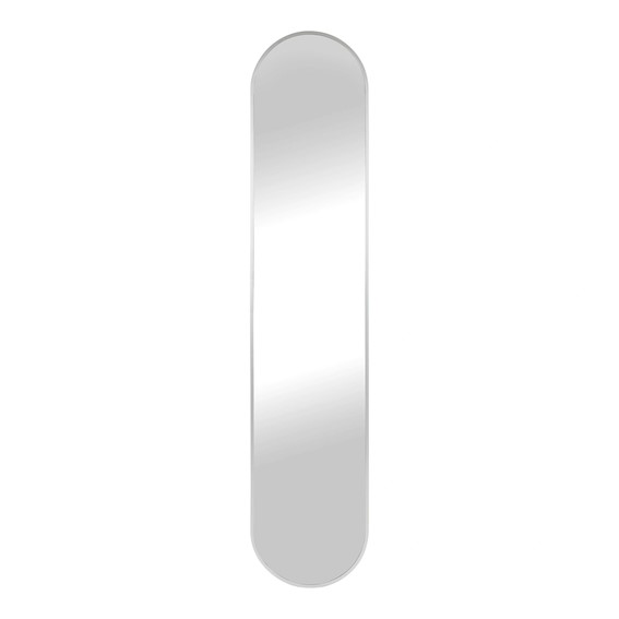 Lustro HENNETVED 35x170cm Srebrny