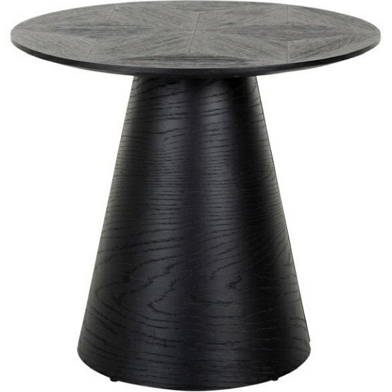 Stolik BLAX fi58,5 Czarny/Szary