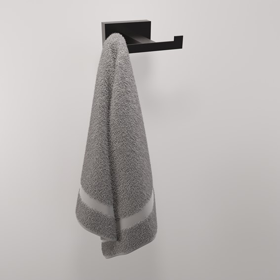 Wieszak Łazienkowy OSTE 205 Czarny