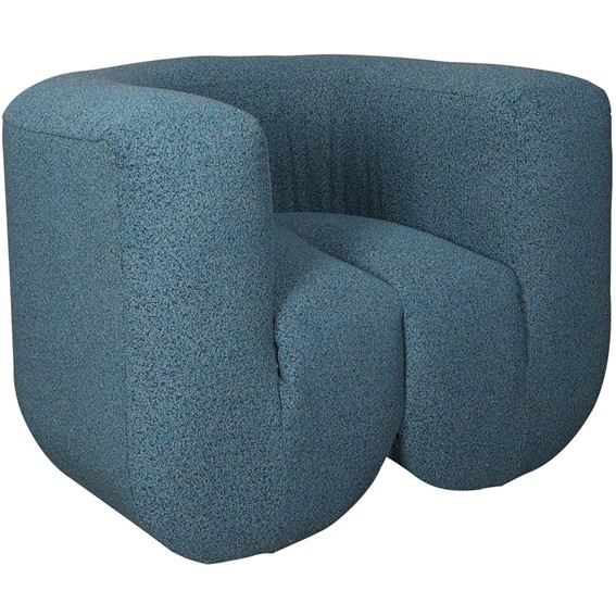 Fotel NUA N88-100-10 Niebieski