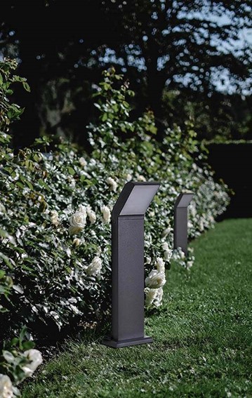 Lampa Zewnętrzna VIDAR K-8147 Czarny/Biały