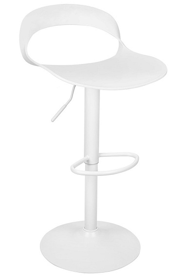Krzesło Barowe Regulowane Wrapp 42x40x76 Biały