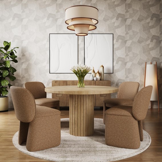 Krzesło  LEITH LET78B Pomarańczowy