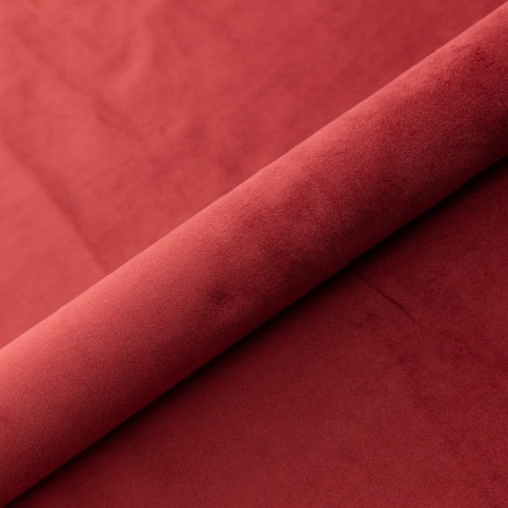 Tkanina Magic Velvet 2231 Czerwony Pompejski