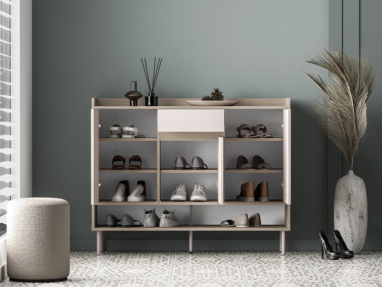 Szafka na Buty VOCO 02 Cashmere/Dąb Cremona Terracotta