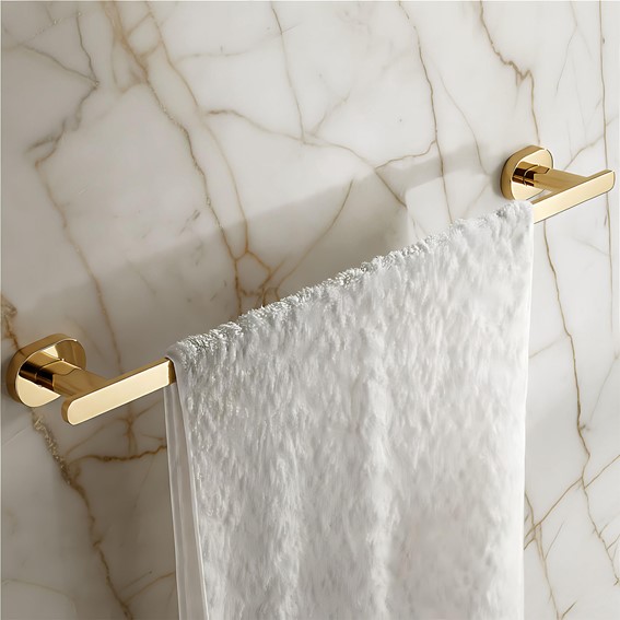 Wieszak Łazienkowy Jednoramienny TIL 101 Złoty